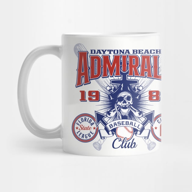 Daytona Beach Admirals by MindsparkCreative